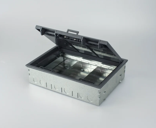 Tass Floorbox 3 Compartment Screed Box
