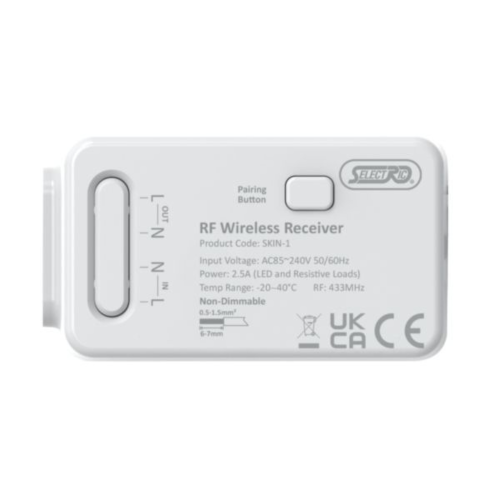 Selectric Kinetic 2.5A Standard On-Off RF Wireless Receiver