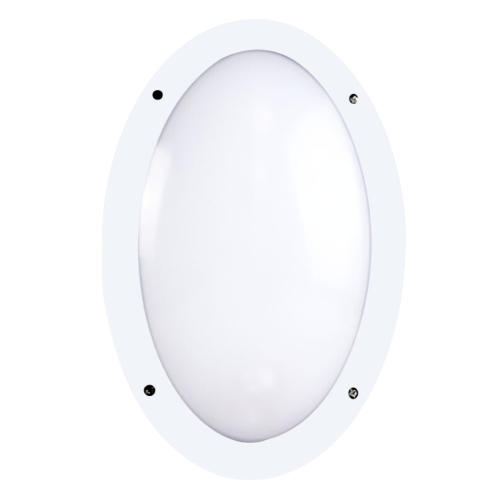 SGD 12W Oval Wall Light CCT White IP66 Eyelid Included