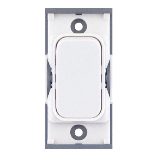 SGRID360-10 20 Amp Intermediate Modular Switch – White with White Insert