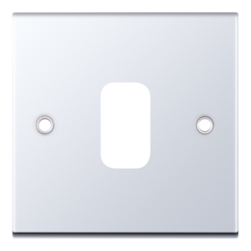 Selectric 1 Aperture Modular Plate 5M Polished Chrome