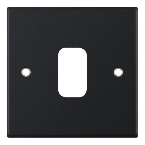 Selectric 1 Aperture Modular Plate 5M Matt Black