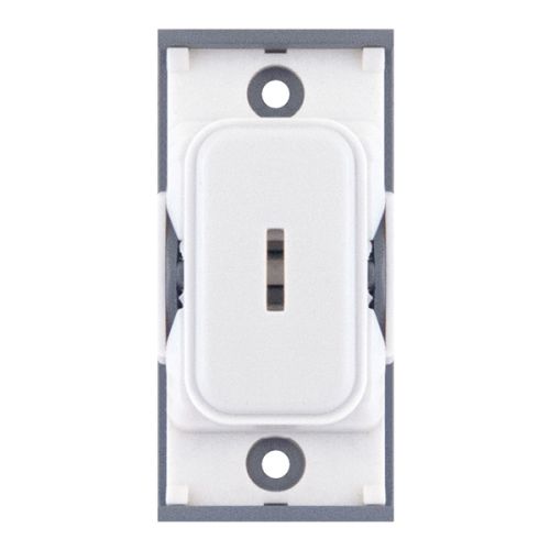 SGRID360-275 20 Amp SP 2 Way Key Switch – White with White Insert