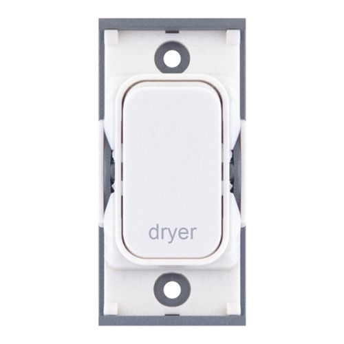 SGRID360-282 20 Amp DP Modular Switch – Marked “dryer” White