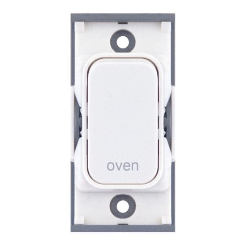 SGRID360-285 20 Amp DP Modular Switch – Marked “oven” White