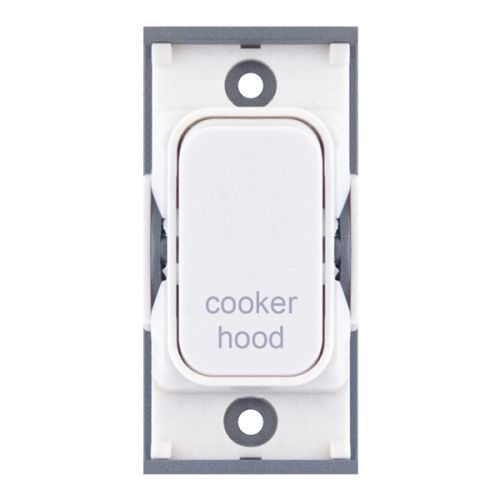 SGRID360-288 20 Amp DP Modular Switch – Marked “cooker hood” White