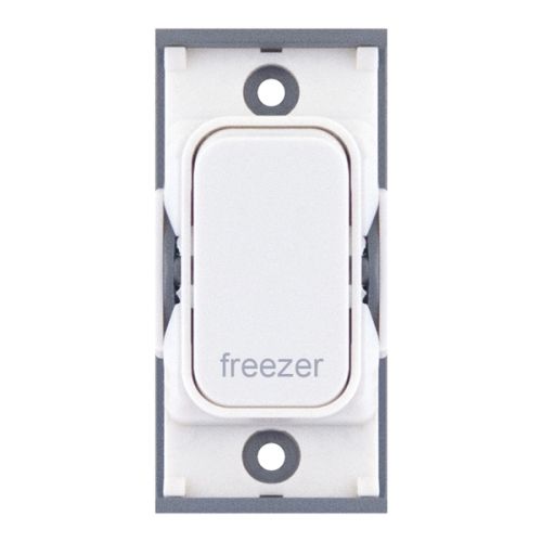 SGRID360-290 20 Amp DP Modular Switch – Marked “freezer” White