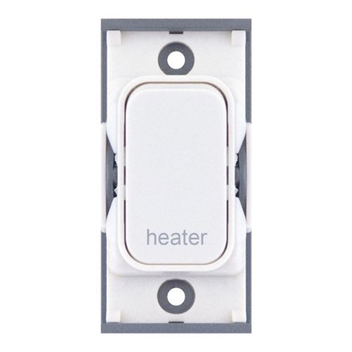 SGRID360-294 20 Amp DP Modular Switch – Marked “heater” White