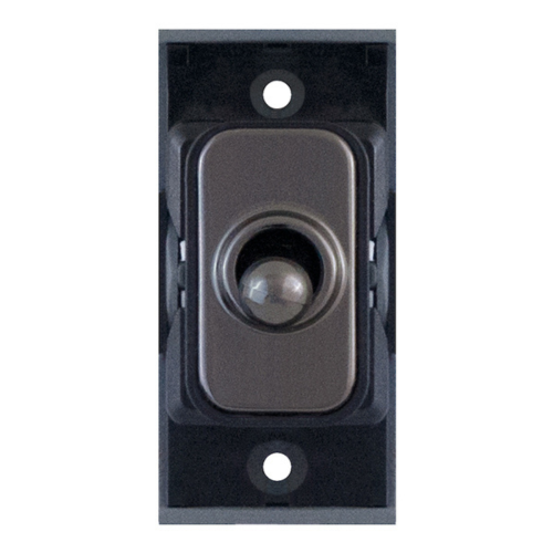 Selectric 20 Amp Centre Off Retractive Modular Switch Black Nickel