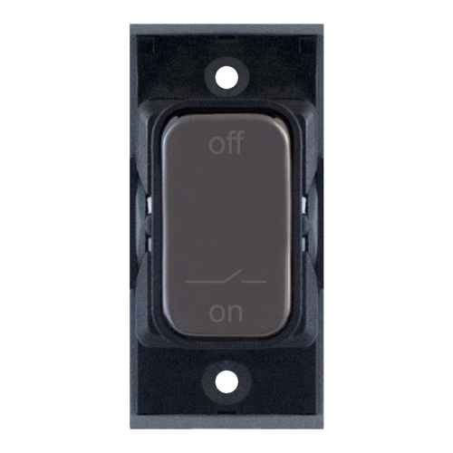 Selectric 10 Amp Fan Isolator Modular Switch Black Nickel