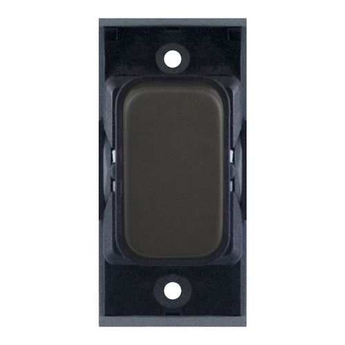 SGRID360-467 20 Amp Intermediate Modular Switch – Dark Bronze with Black Insert