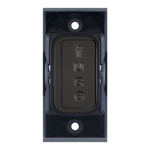 SGRID360-469 13 Amp Fused Connection Unit – Dark Bronze with Black Insert