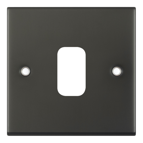 Selectric 1 Aperture Modular Plate 5M Dark Bronze 