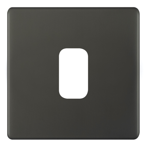 Selectric 1 Aperture Modular Plate 5M-PLUS Dark Bronze