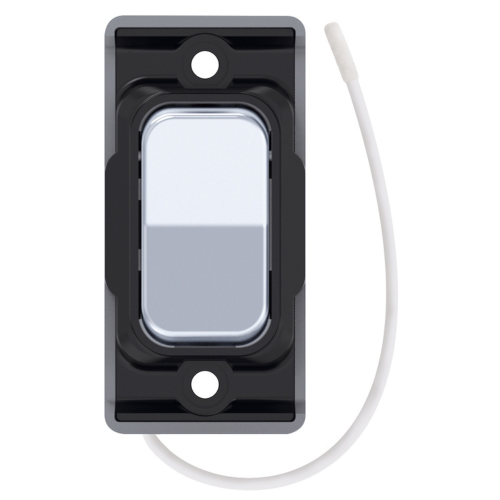 Selectric Retractive On / Off Switch Polished Chrome with Black Insert