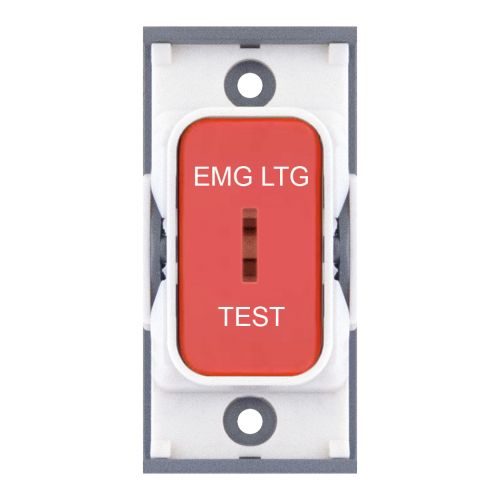 SGRID360-539 – GRID360 Module 20 Amp SP 2 Way Key Switch – Red, White Insert