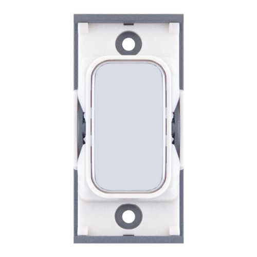 SGRID360-82 Blanking Module – Polished Chrome with White Insert