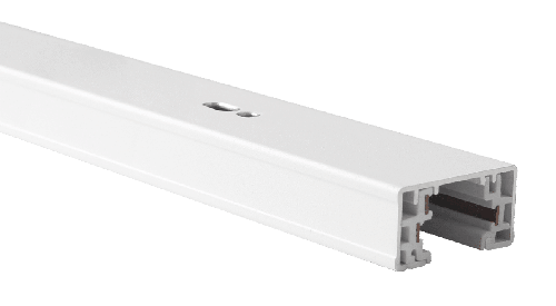 Kosnic 2 Wires Single Circuit Track, surface mount, 2m, White (Track only)