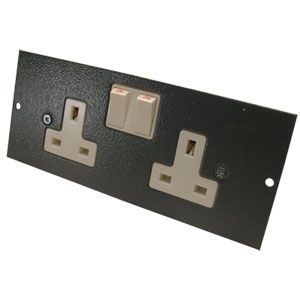 Tass 2 Gang 13 Amp Socket (STO300)