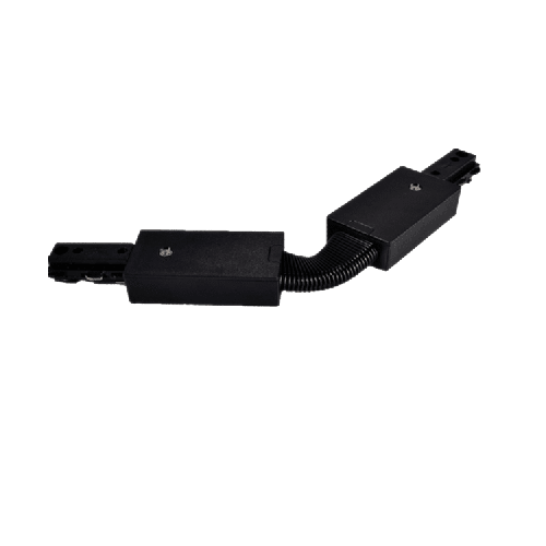 Kosnic 1 circuit track adjustable corner connector black