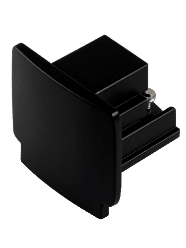 Kosnic T3 End cap for surface mount, black
