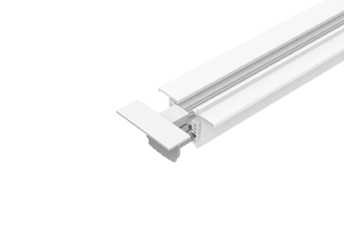 Kosnic T3 End cap for recessed mount, white