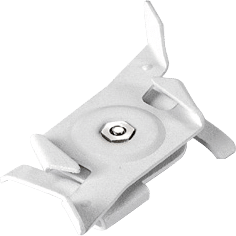 Kosnic 3 circuit track celling bracket for T-bar white