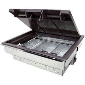 3 Compartment Cavity Tass Floor Boxes (TAFB3S) with Meteor Electrical 