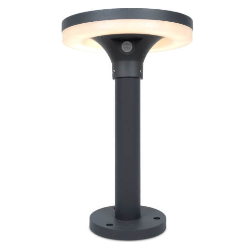 Kosnic Tarkine Solar Small Bollard 4000K Black