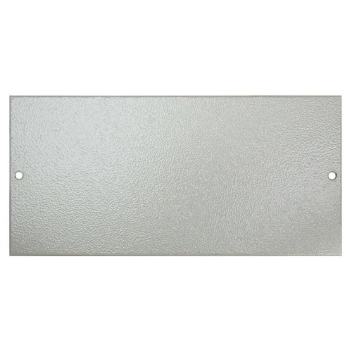 Blank Plate - 185 x 89mm with Meteor Electrical 