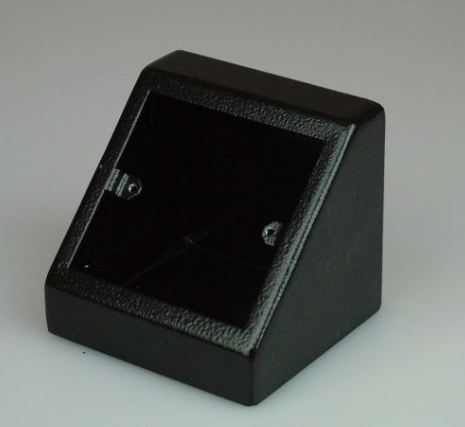 Tass Single Pedestal Box Black