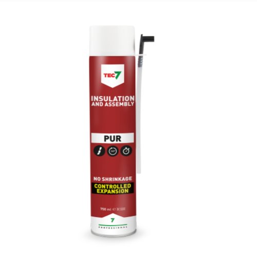 Tec7 PUR Expanding Foam Aerosol 750ml