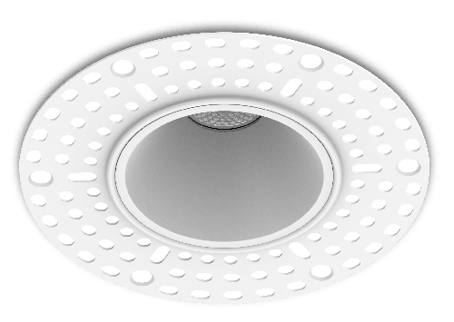 Kosnic Telica Pro Plaster-in 8W/10W dimmable fire-rated Downlight