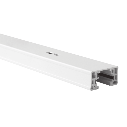 Kosnic 2 Wires Single Circuit Track, surface mount, 0.6m, White (Kit)