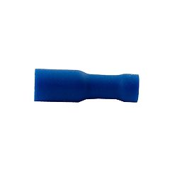 Unicrimp QBFPO63F 6.3mm Blue Fully Insulated Fast On Female Tab-