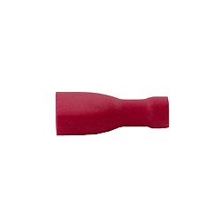Unicrimp QRFPO63F 6.3mm Red Fully Insulated Fast On Female Tab-1