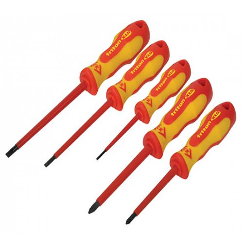 CK's Screwdriver set - Insulated 5 Piece by Meteor Electrical 