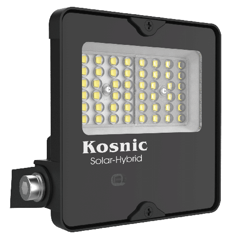Kosnic Vega Hybrid 30W solar powered and mains commercial flood