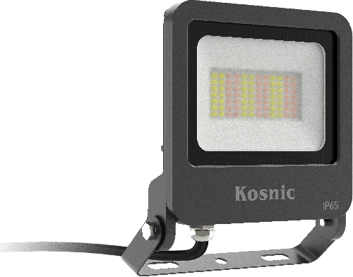 Kosnic Ventas 2 IP65 floodlight 20W CCT switch w/remote