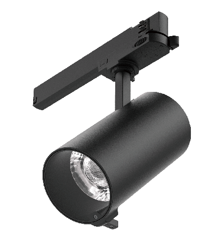 Kosnic Vomo Track Downlight 30W 36° Black with 4 wires 3 circuits