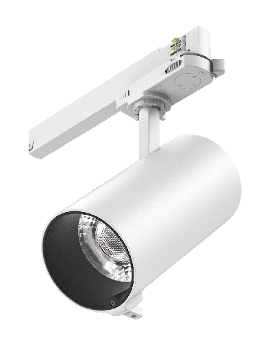 Kosnic Vomo Track Downlight 30W 36° White with 4 wires 3 circuits