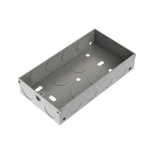 Zahler 2 Gang 25mm Steel Box
