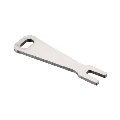 Zahler Grid Spare Key Brushed Steel
