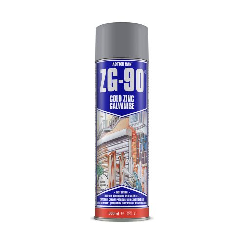 ZG-90 Cold Zinc Galvanising Spray 500ml by Meteor Electrical