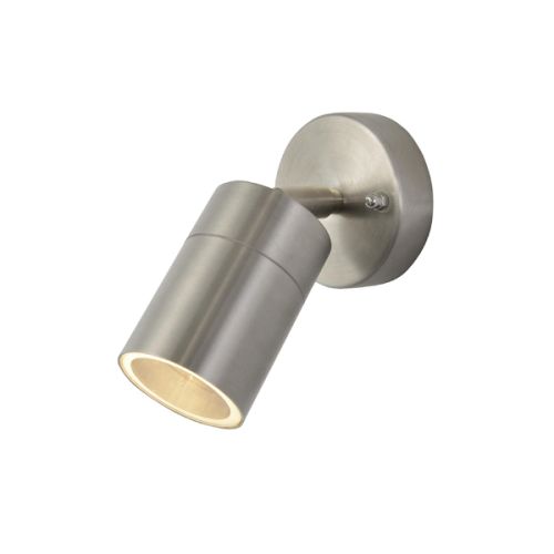 Forum Lighting Adjustable GU10 Wall Light Stainless Steel by Meteor Electrical