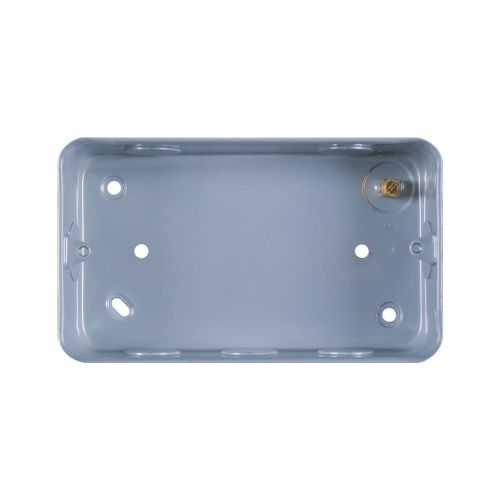 2G METAL CLAD SURFACE BOX