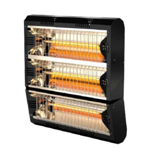 Riviera Infrared Heater 6000W atc Black | Meteor Electical