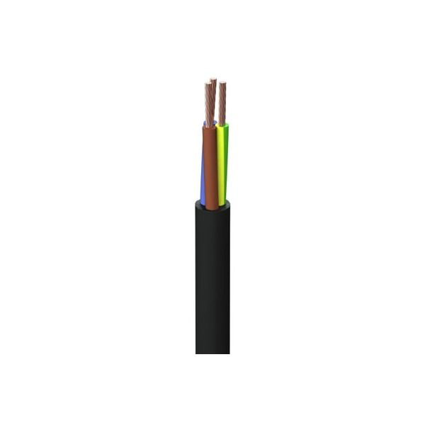 3 Core 2.5mm Rubber Flexible Cable Price Per Metre Meteor