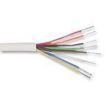 8 Core Alarm Cable White (100mt coil)