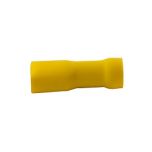 Unicrimp QYFPO63F 6.3mm Yellow Fully Insulated Fast On Female Tab